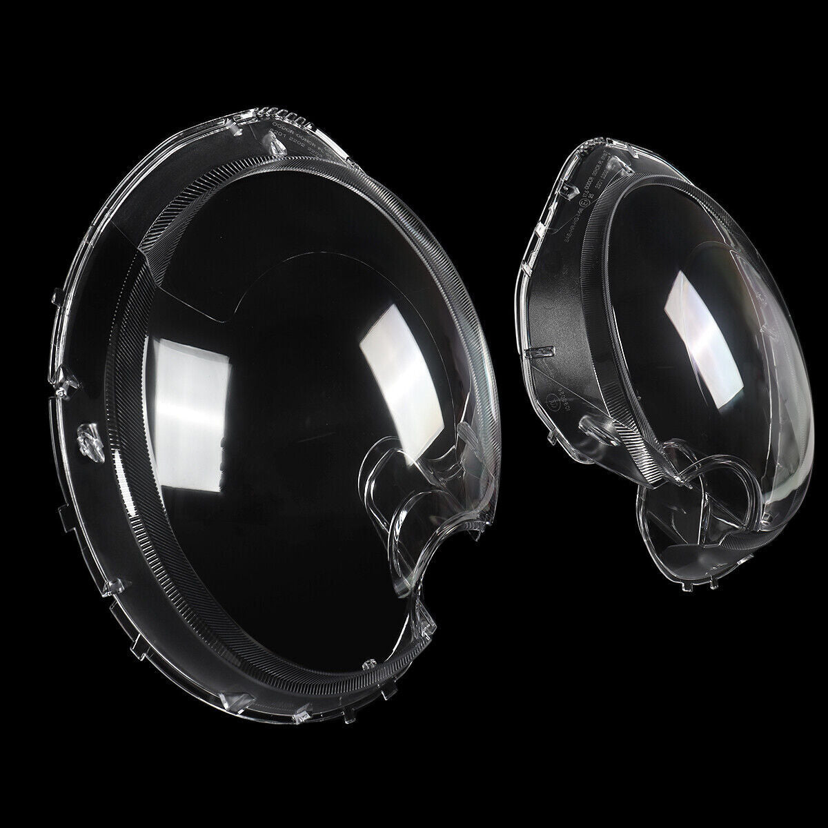 1. Dual headlight protective cover with transparent lens replacement for BMW for Mini Cooper R56 2007-2015