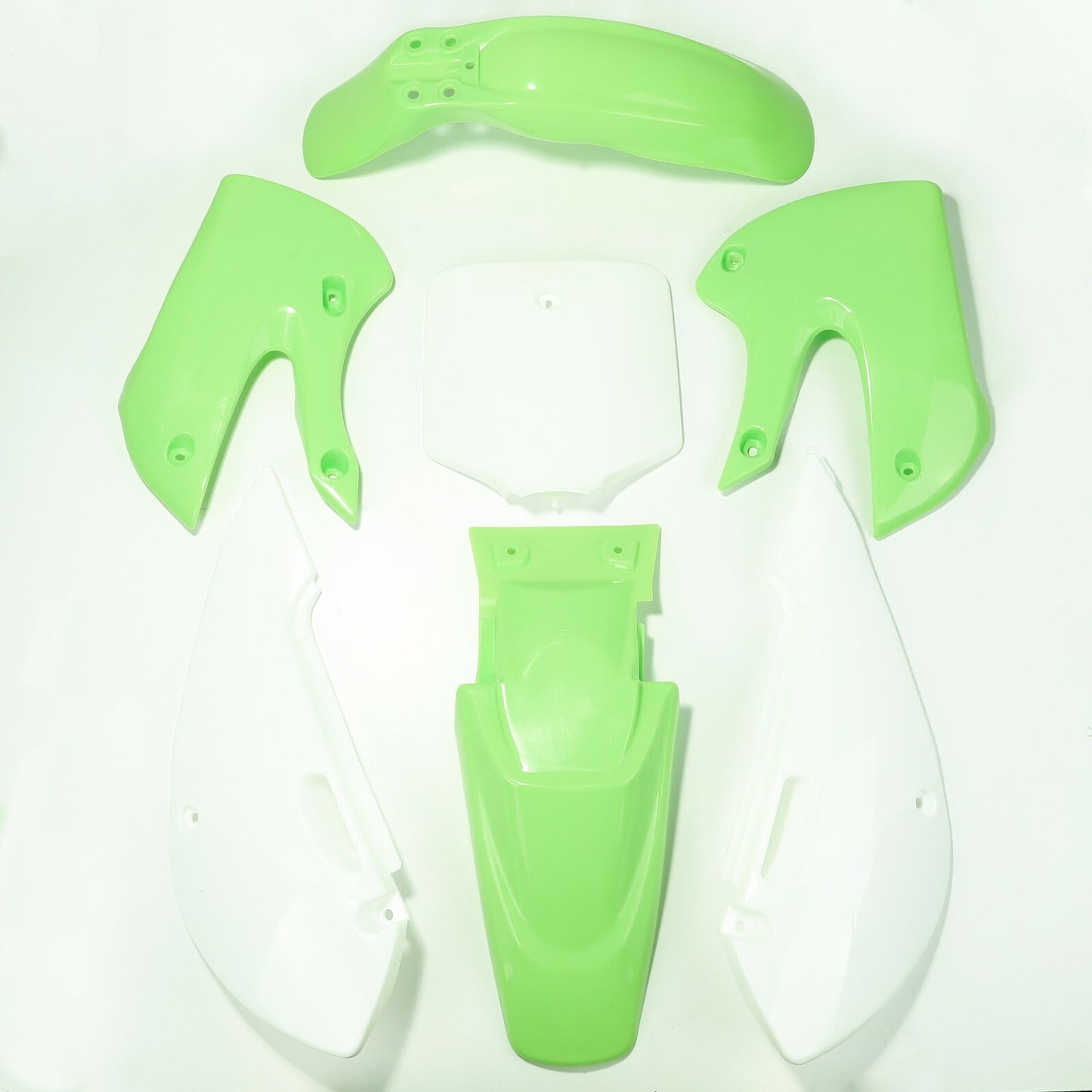 Plastic fairing kit + high for seat for Kawasaki KLX110 KX 65 FRP bikes and for Suzuki DRZ110