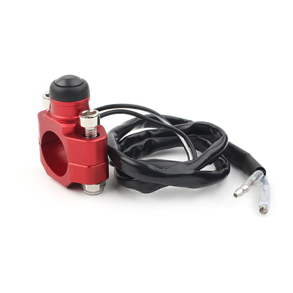 CNC Motorcycle Engine Stop Start Kill Switch Button Kit for Dirt Bike Enduro ATV