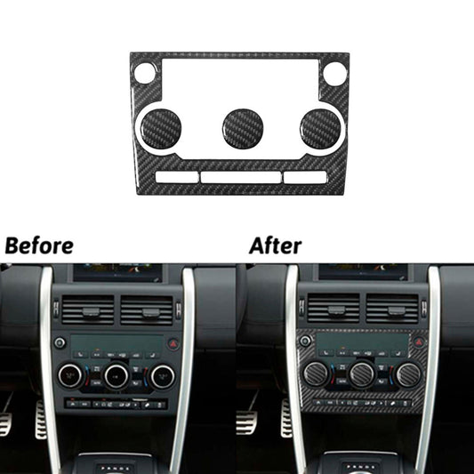 Carbon Fiber Radio Panel Cover Trim for Land Rover Discovery Sport 2015-2019
