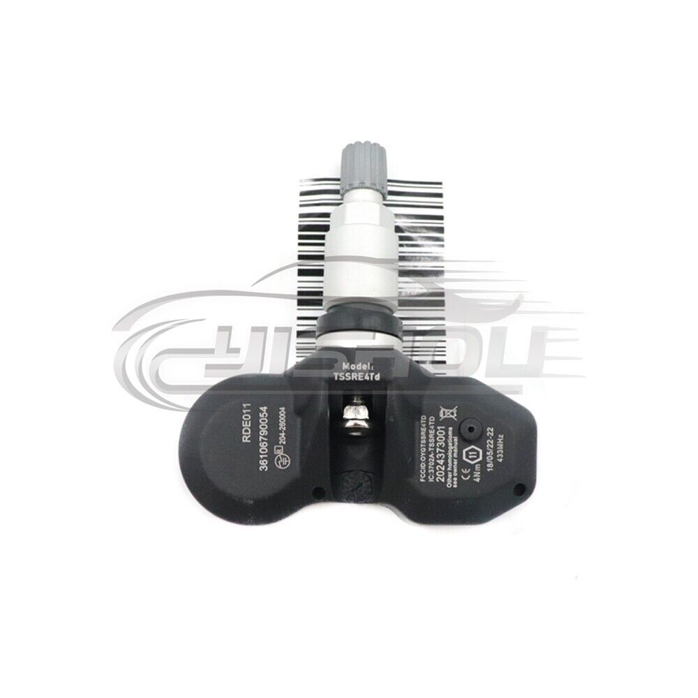 4pcs Tire Pressure Sensor TPMS for BMW 328i 335i 528i 550i 750i X5 3623-6798-726
