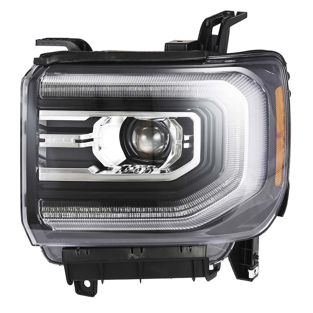 Suitable for 2016-2019 for GMC for Sierra 1500 full LED headlight assembly driver left side LH