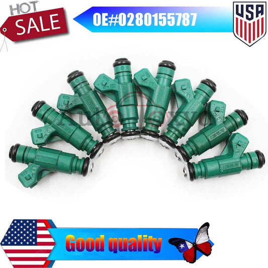 Set Of 8 Fuel Injectors for Range Rover for Land Rover Discovery 4.0L 4.6L V8