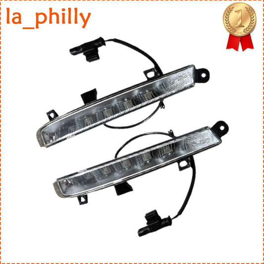 Set of 2 Front Fog Lamp Daytime Running Light For W221 S63 S65 2007-2013