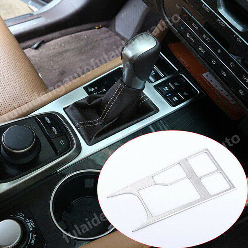 for Lexus RX350 RX450H 2016-2022 Silver Interior Gear Shift Box Panel Cover Trim