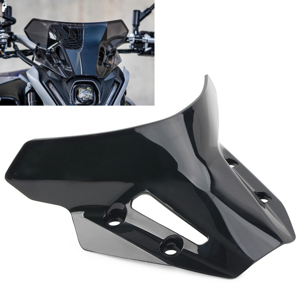 Fit for YAMAHA MT09 / SP FZ09 2021 2022 Black Motorcycle Wind Deflectors Windshield
