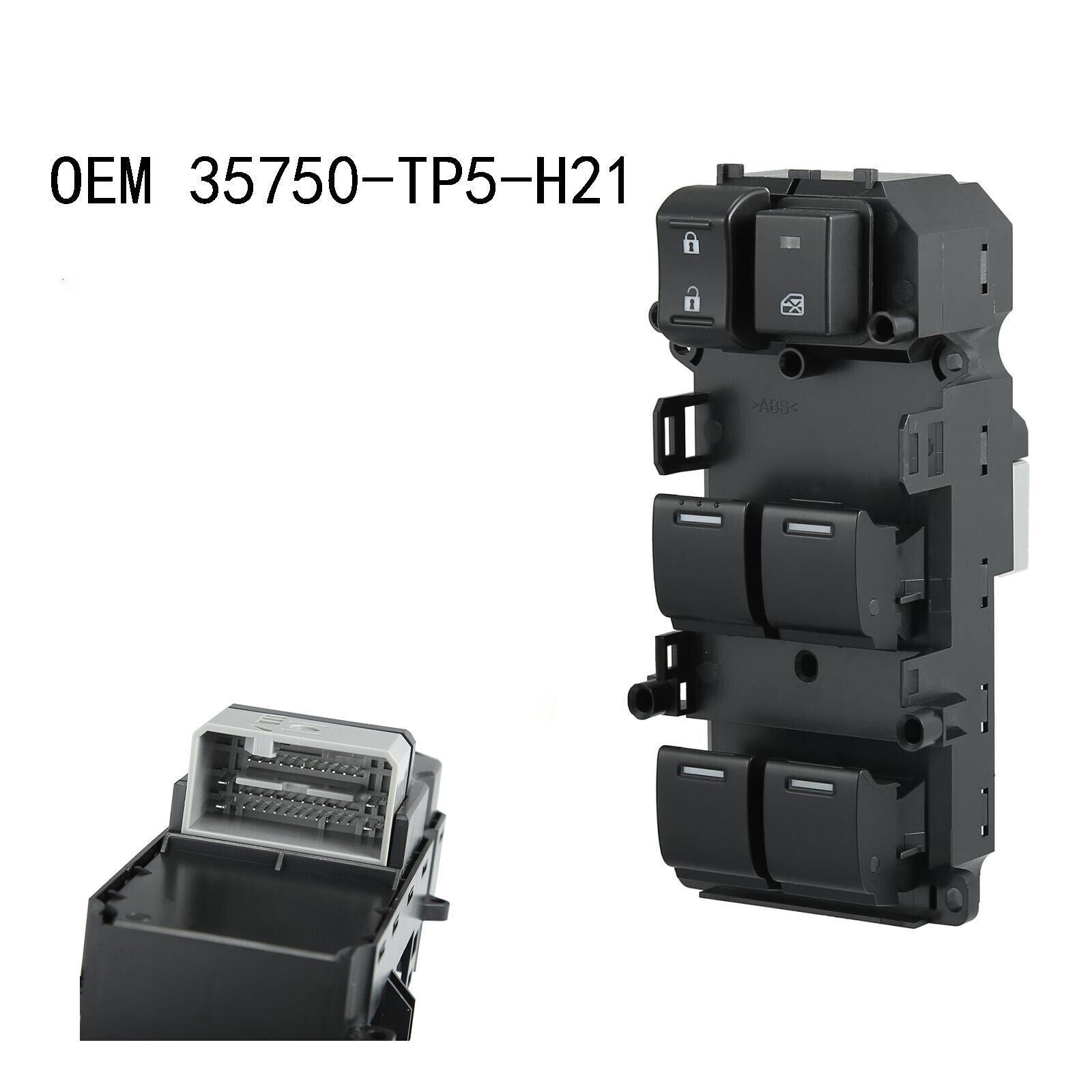 for Honda Accord 2008-2012 Front Left Side Power Window Switch 35750-TP5-H21 NEW
