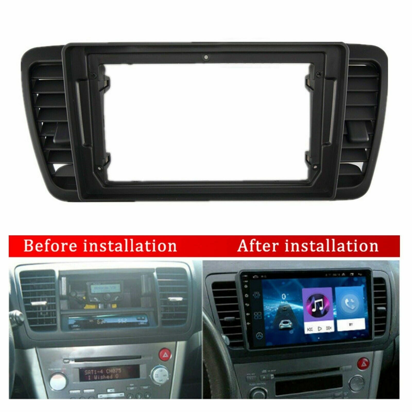 fit for Subaru Outback Legacy 9 Car Radio Stereo Frame Fascia Panel Trim