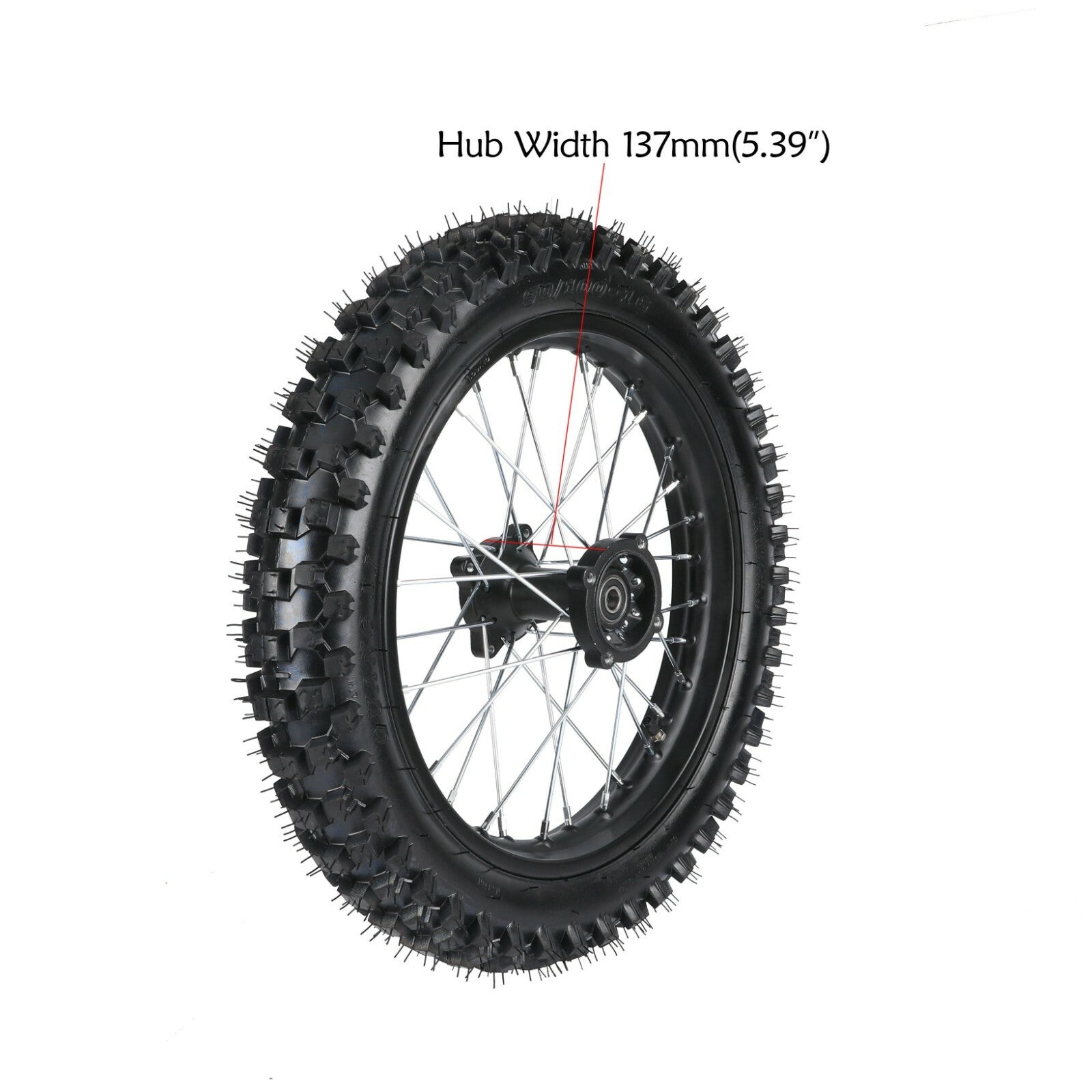 1.85x16 rear wheel, 90/100-16 tire, rim grooves, suitable for Honda Apollo 150cc 250cc off-road bicycles.