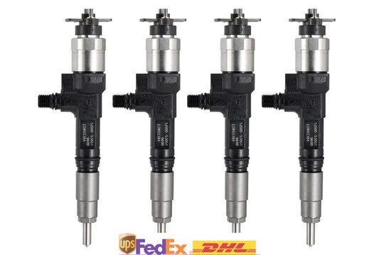 4X Fuel Injector 095000-9696 1J500-53051 for Kubota V3800 V3800T 3.8L Engine