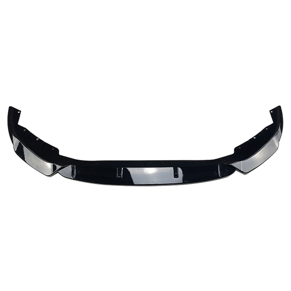 Front Bumper Lip Spoiler Splitters Kit for BMW 5 Series G30 G31 2021+ Car Black