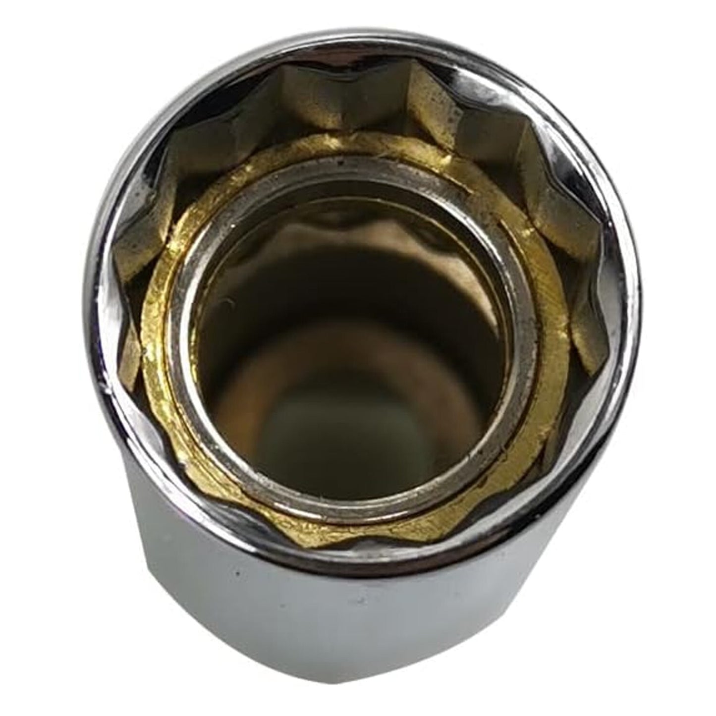 Magnetic spark plug socket, thin-walled 3/8 inch drive, 12.14 mm, suitable for BMW and for Nissan .