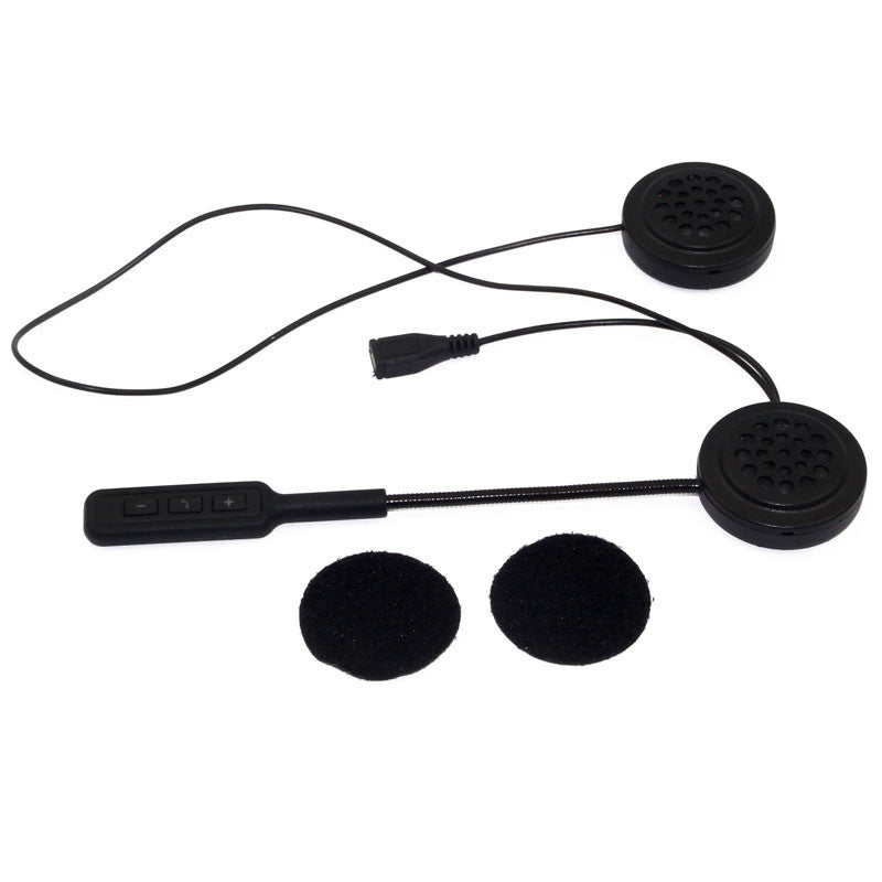 Motorcycle Helmet Headset Phone Bluetooth Hands- Microphone Call Control kit