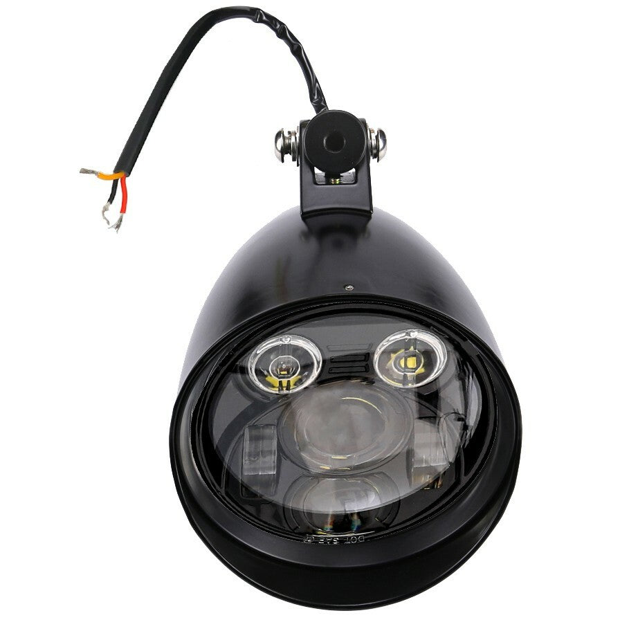 6-inch large bullet LED headlights for Sportster XL DYNA Softail Chopper Bobber