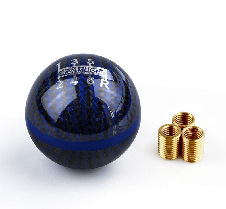 6-speed manual transmission Mugen, black and blue carbon fiber, suitable for Honda for Acura .