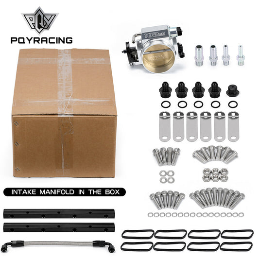 For LS1 LS2 LS6 4.8L 6.0L 102mm High Profile Intake Manifold  Throttle Body SL