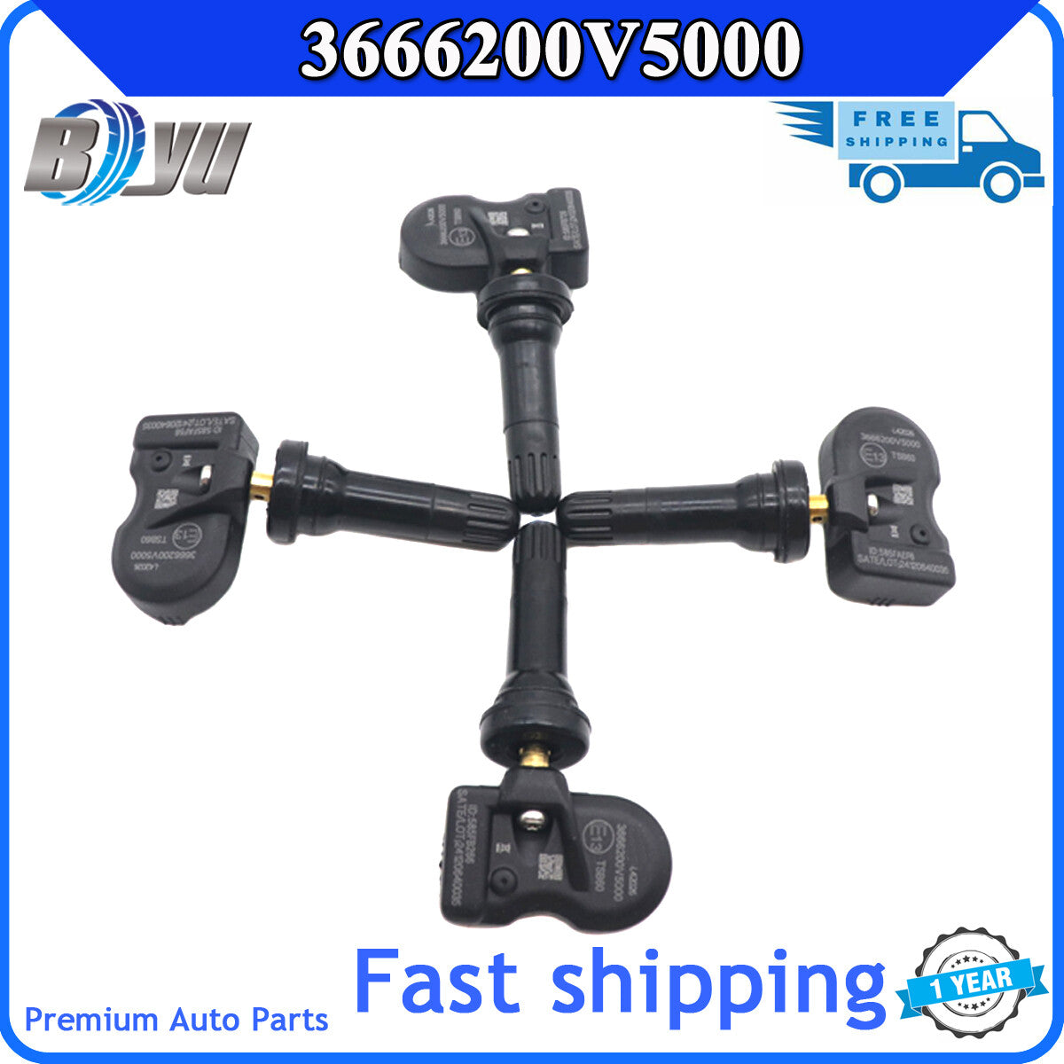 TPMS 3666200V5000 Tire Pressure Sensor is suitable for JAC iEVS4 iEV7 iEV6E T6 iEVA50 iEV7S