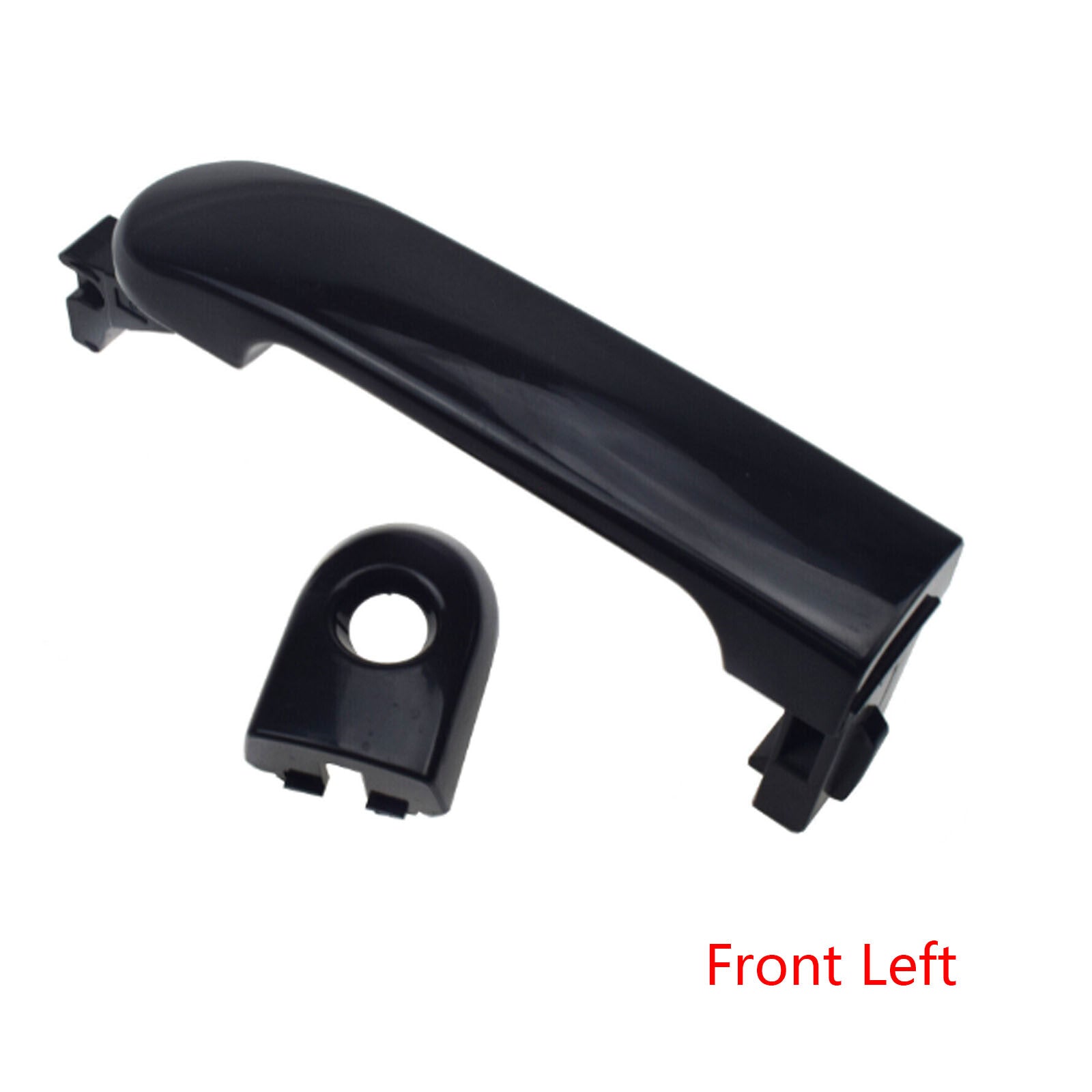 Front-drive left exterior door handle for 2007-2012 Versa NI1310130 82641EL12A