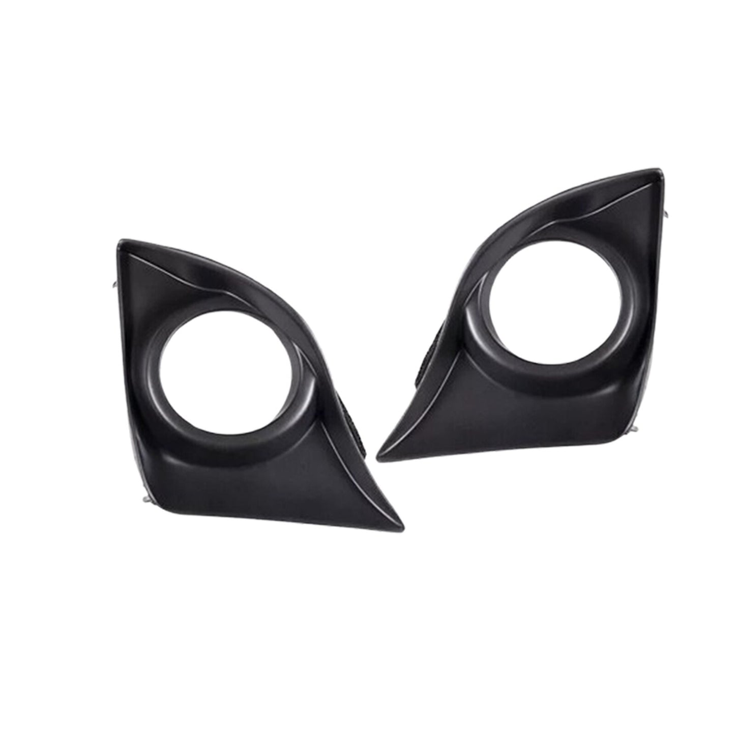 fit for Lexus IS250 IS350 2011-2013 2PC Front Fog Light Lamp Black Cover Bezel LHRH