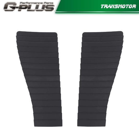Black Hood Louver 1985 - 1990 Camaro Z28 IROC (one pair)