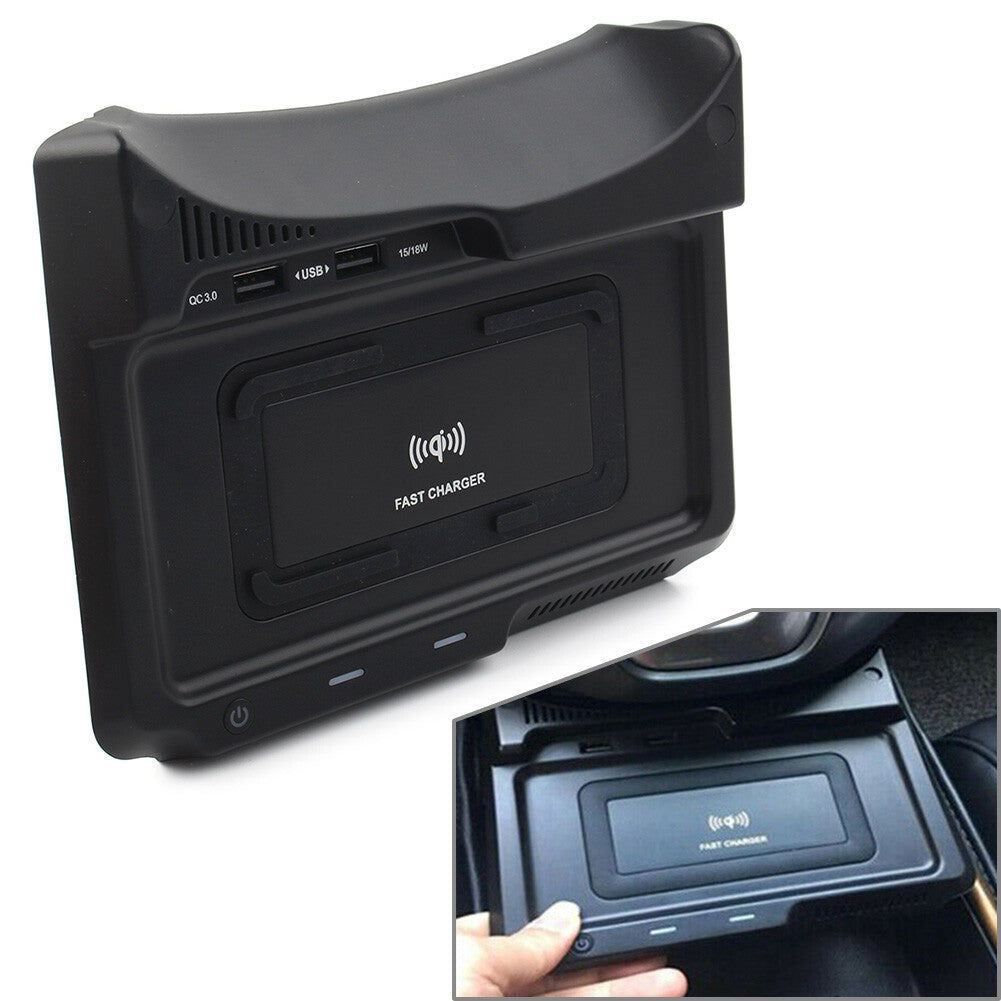 Wireless Car Charger Phone Fast Charging Pad Fit for Honda CRV CR-V 2017-2019 18