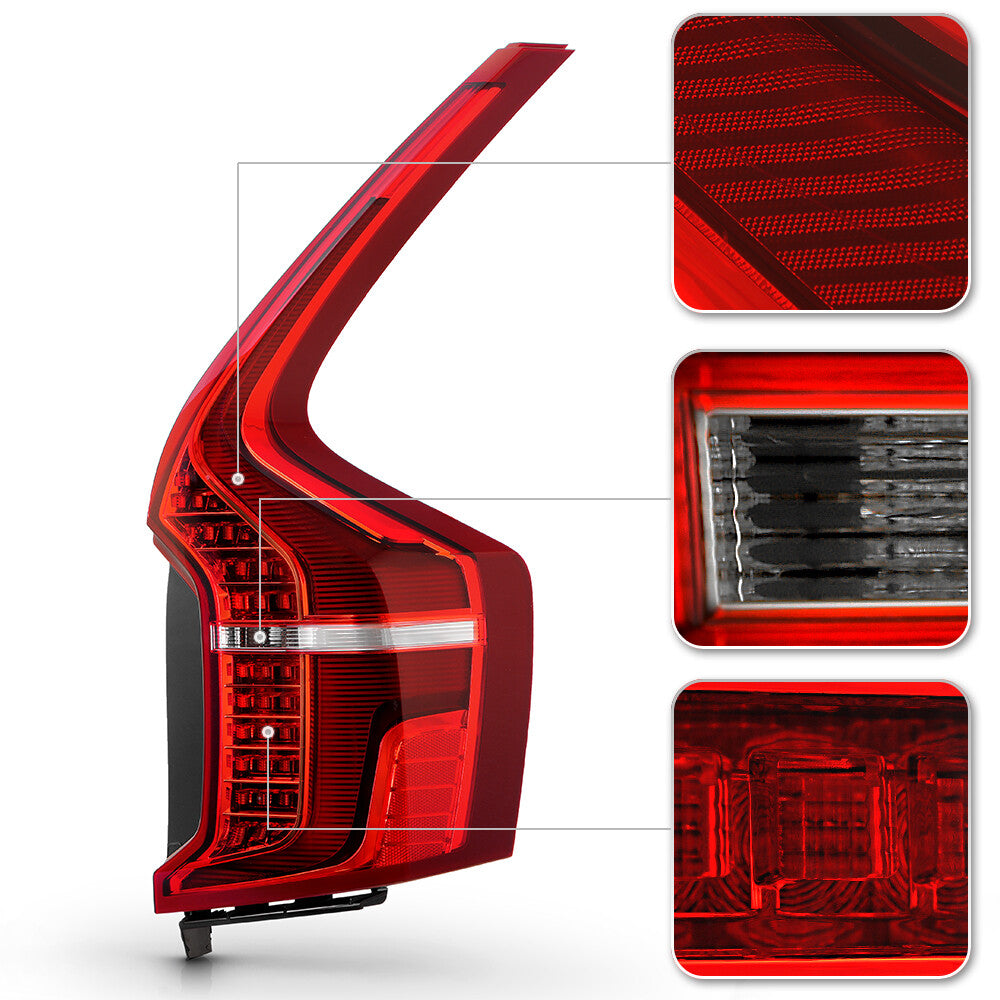 LED taillight replacement parts for 2016-2024 for Volvo XC90 passenger side brake lights