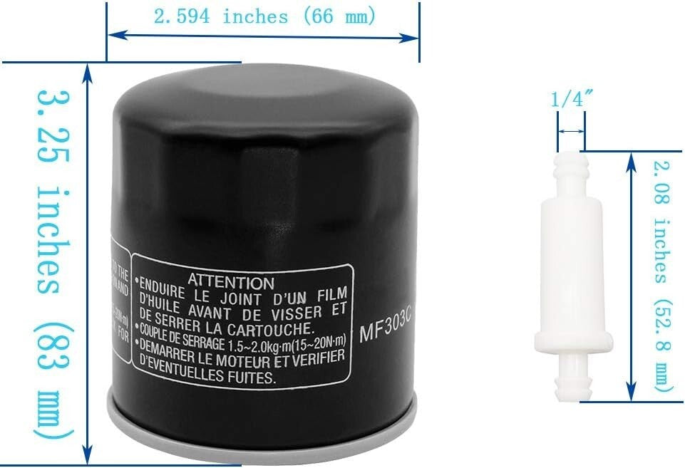 AirOil Filter for Polaris Trail Blazer 330 Trail Boss 325 330 Xpedition 425 325