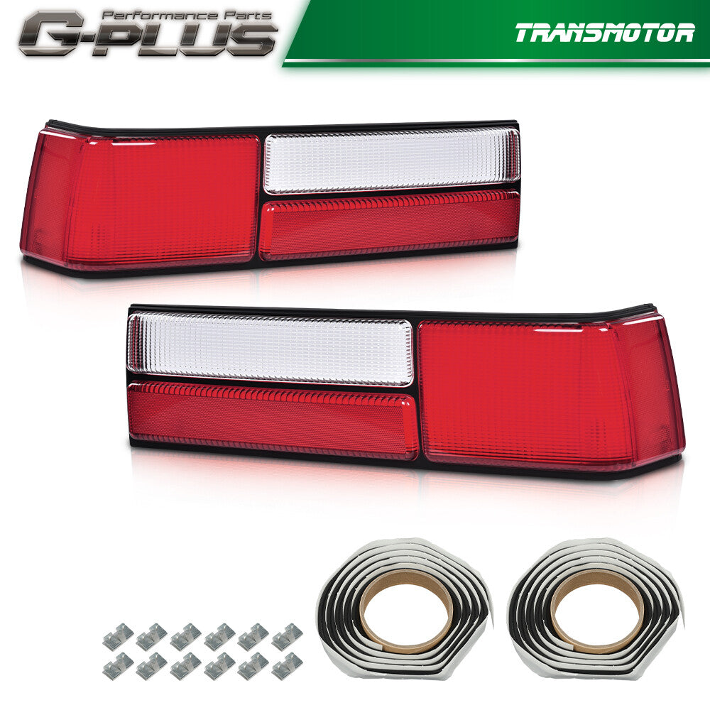 Suitable for Ford for Mustang 87-93 models, left and right dual-set taillight and lens system.