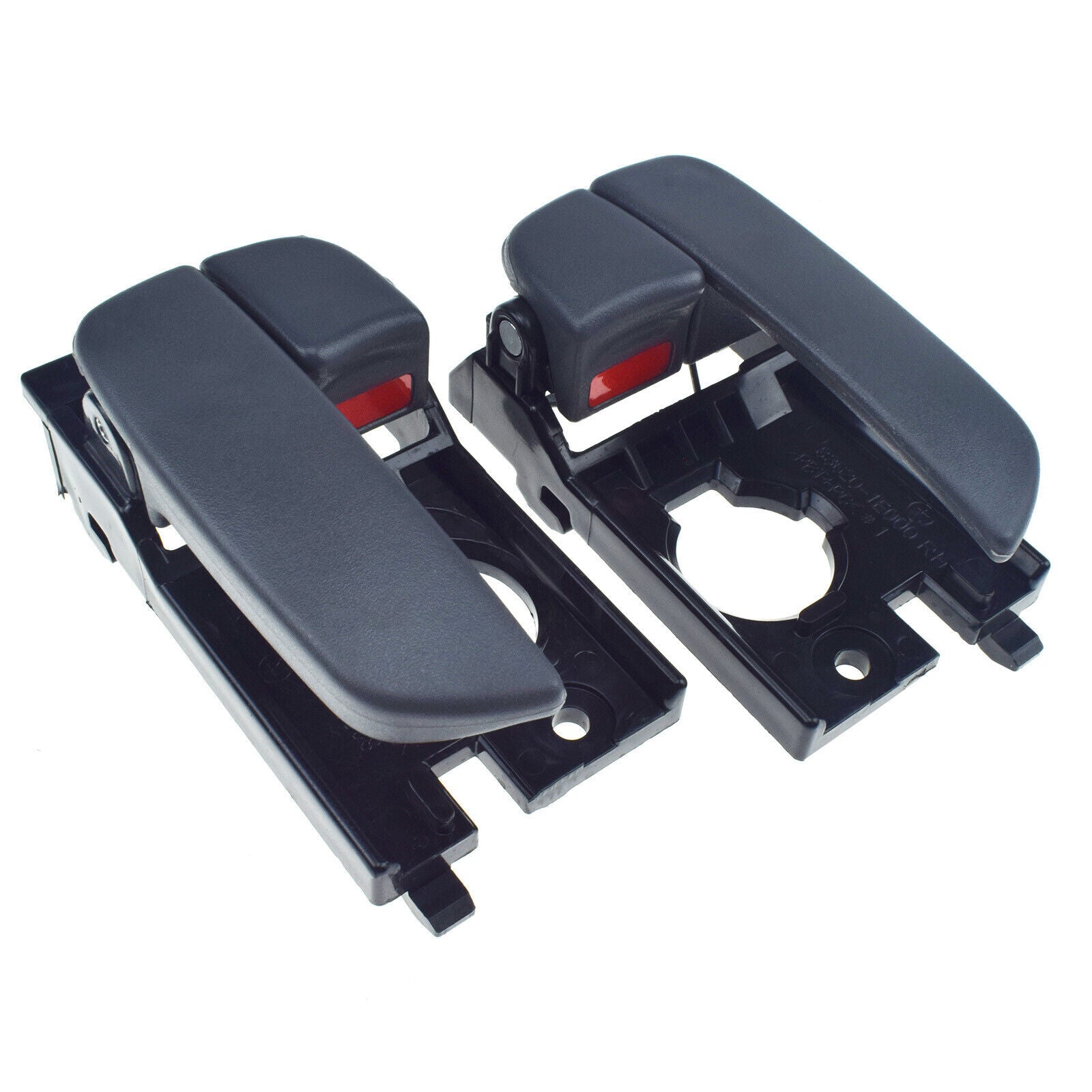 for Hyundai Accent 1.6L 2006-2011 2Pcs Interior Door Handle Gray Rear Left Right