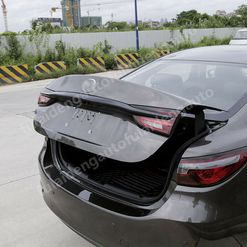 for Mazda 6 Atenza 2018-2021 Glossy Black Rear Trunk Lid Tailgate Molding Strip