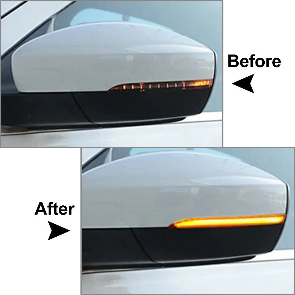 Dynamic LED Turn Signal Light Side Mirror Indicator for Volkswagen Polo MK5 Ameo