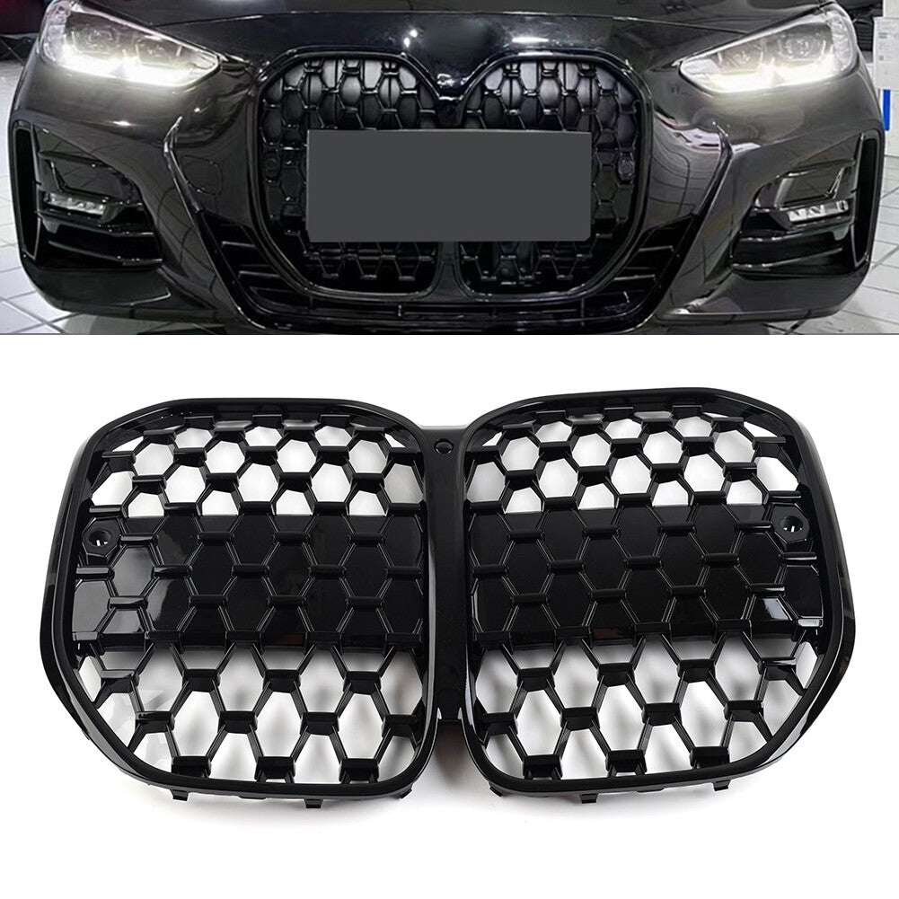 Front Bumper Center Kidney Grille Grill for BMW 4 Series G22 G23 2 Door 2021-23
