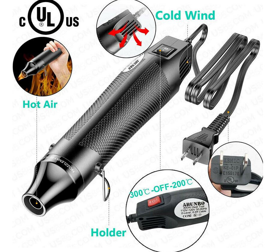 Car hot air gun portable electric removal tool badge