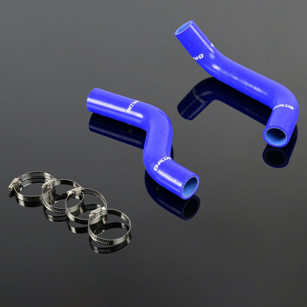 new for Fiat Punto H6T 93-99 Blue Silicone Radiator Coolant Hose Clip Kit