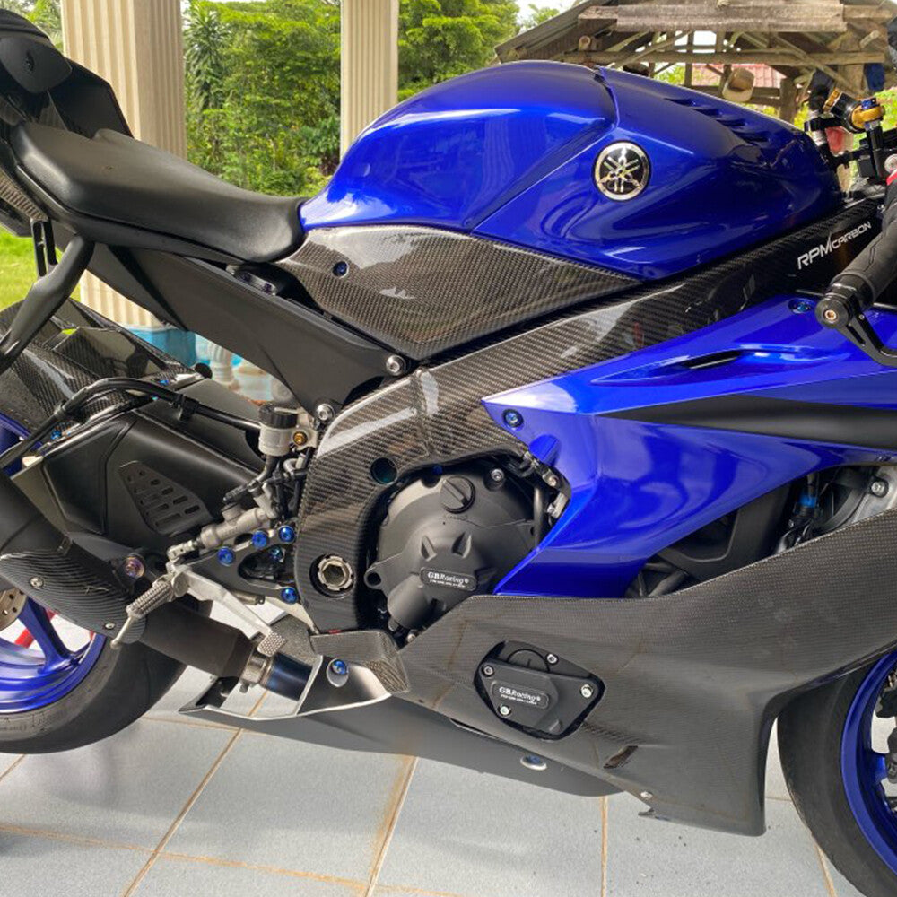 for Yamaha R6 Engine Cover Sliders R6 Engine Case Cover 2006-2020