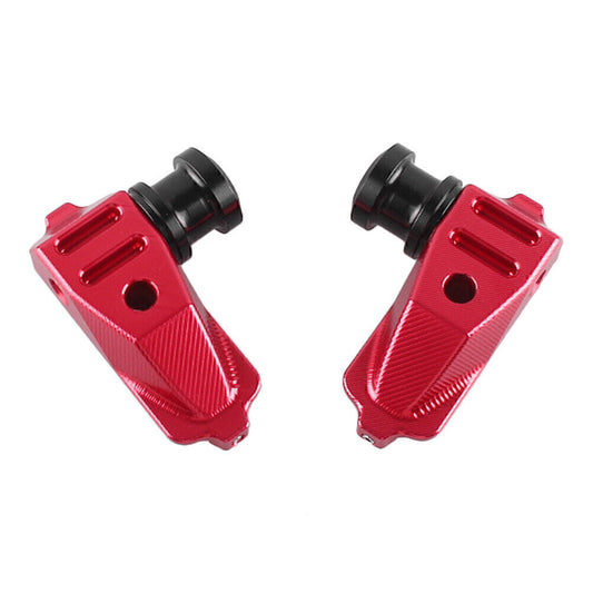 Motor CNC Swingarm Spool Adapters Mounts for Honda CBR500 2014 2015 14 15 Red