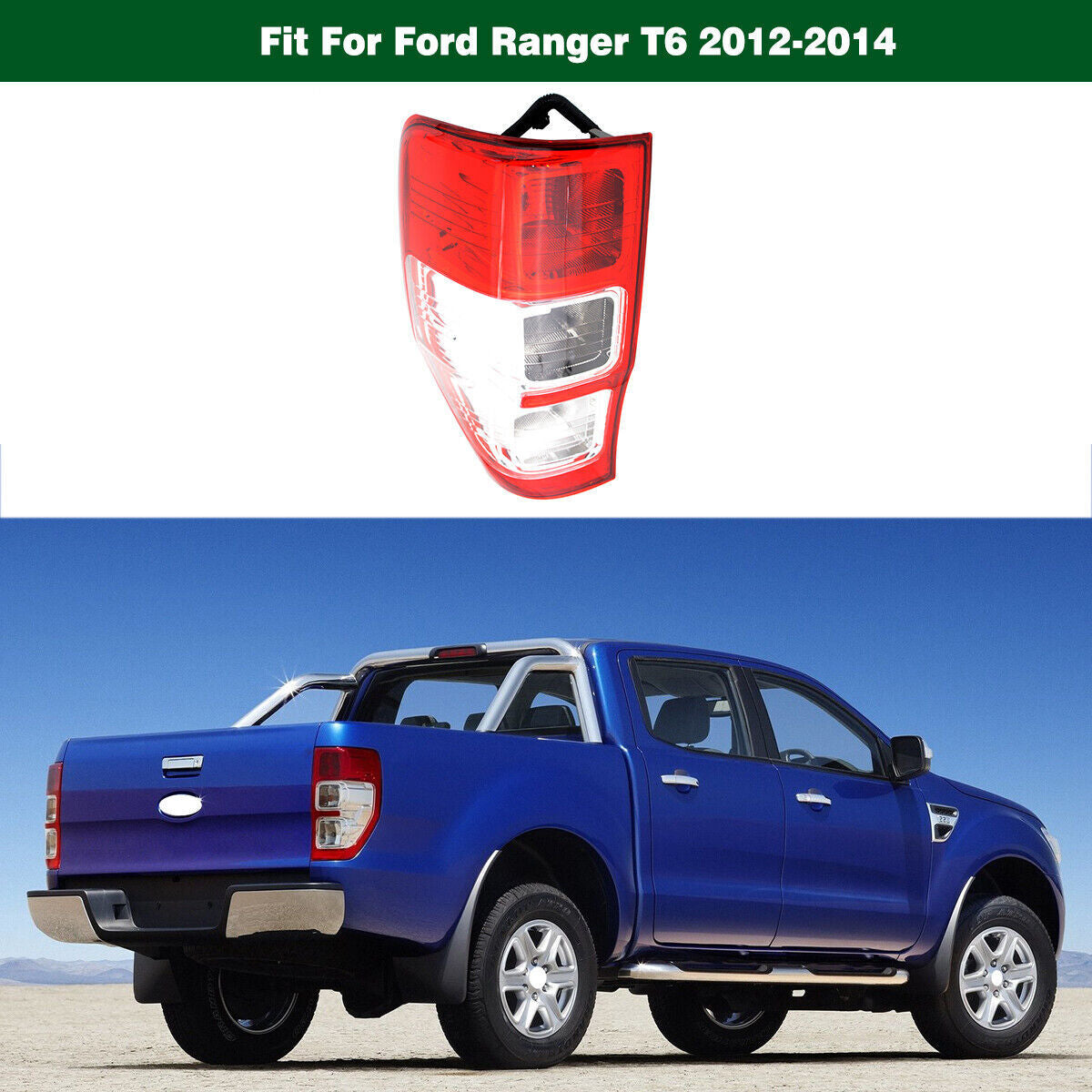 1Pcs Left Rear Tail Lamp Brake Light Assembly Fit for Ford Ranger T6 2012-2014