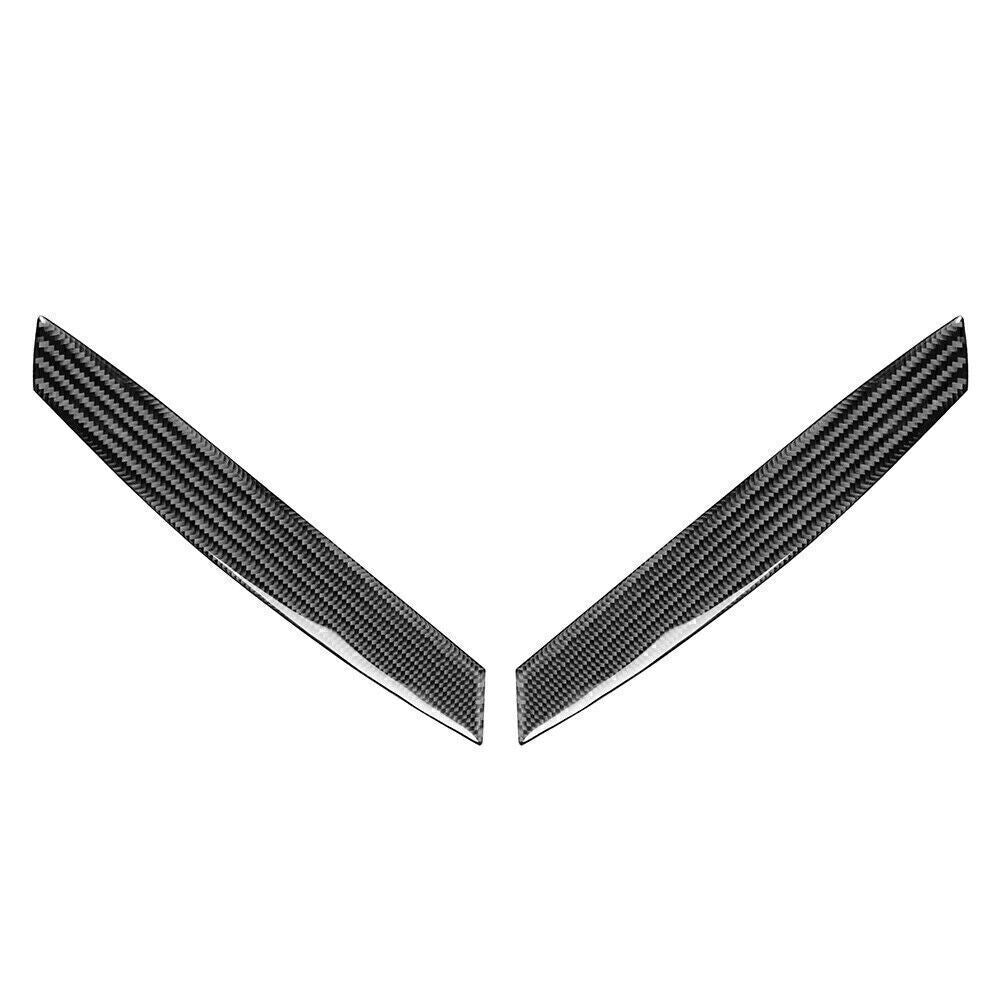 2 Pcs Carbon Fiber Interior Door Handle Strip Cover for BMW Z4 E85 2003-2008