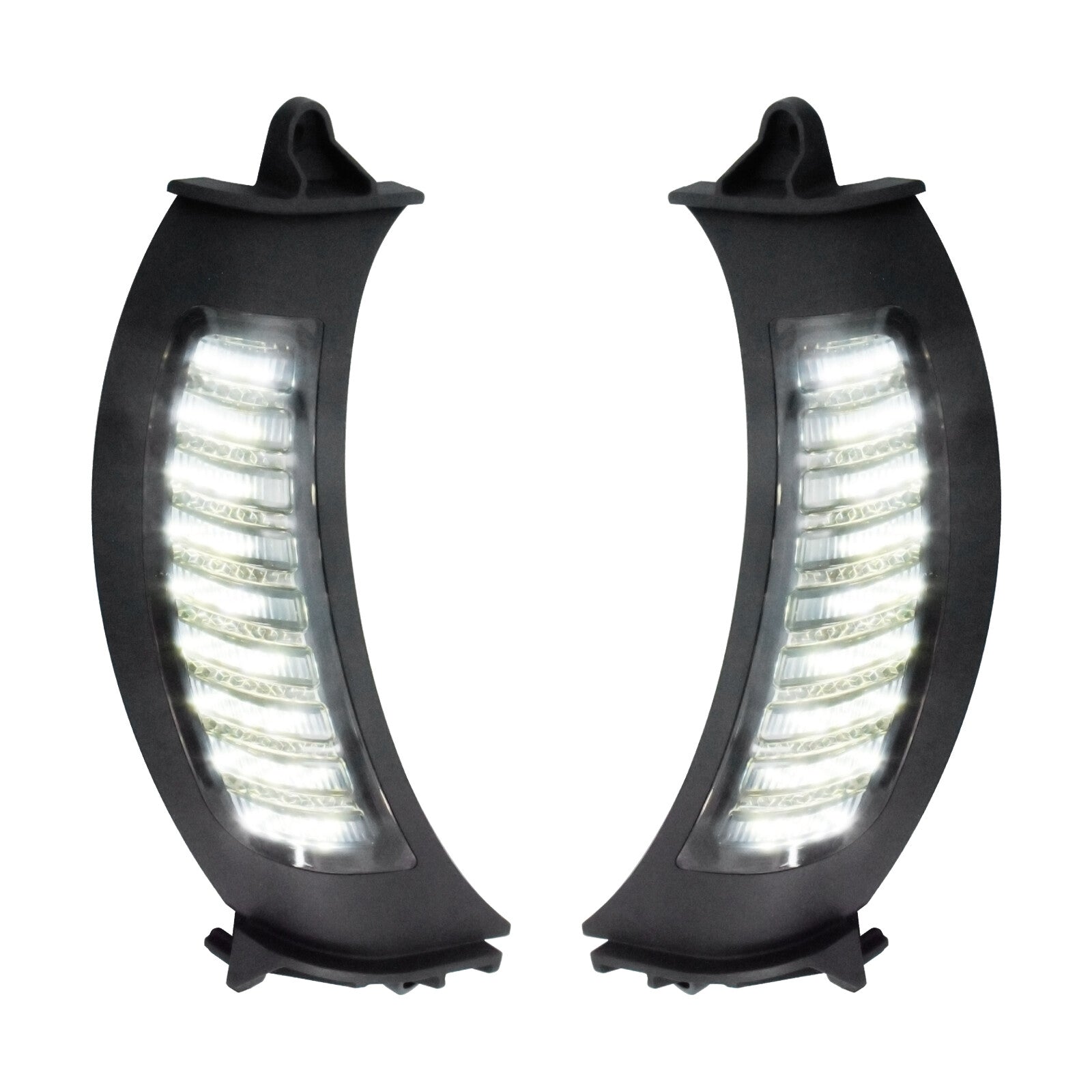 Black LED Side Marker Lamp Turn Singals Light Fits for Harley Road Glide 15-2023