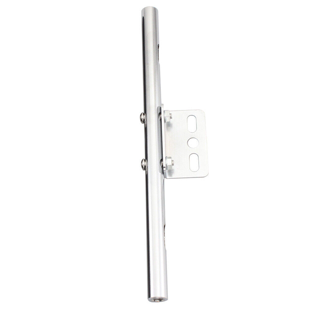 Chrome Front/Rear Short Mount Turn Signal Light Tube Bar Bracket Fit for Harley