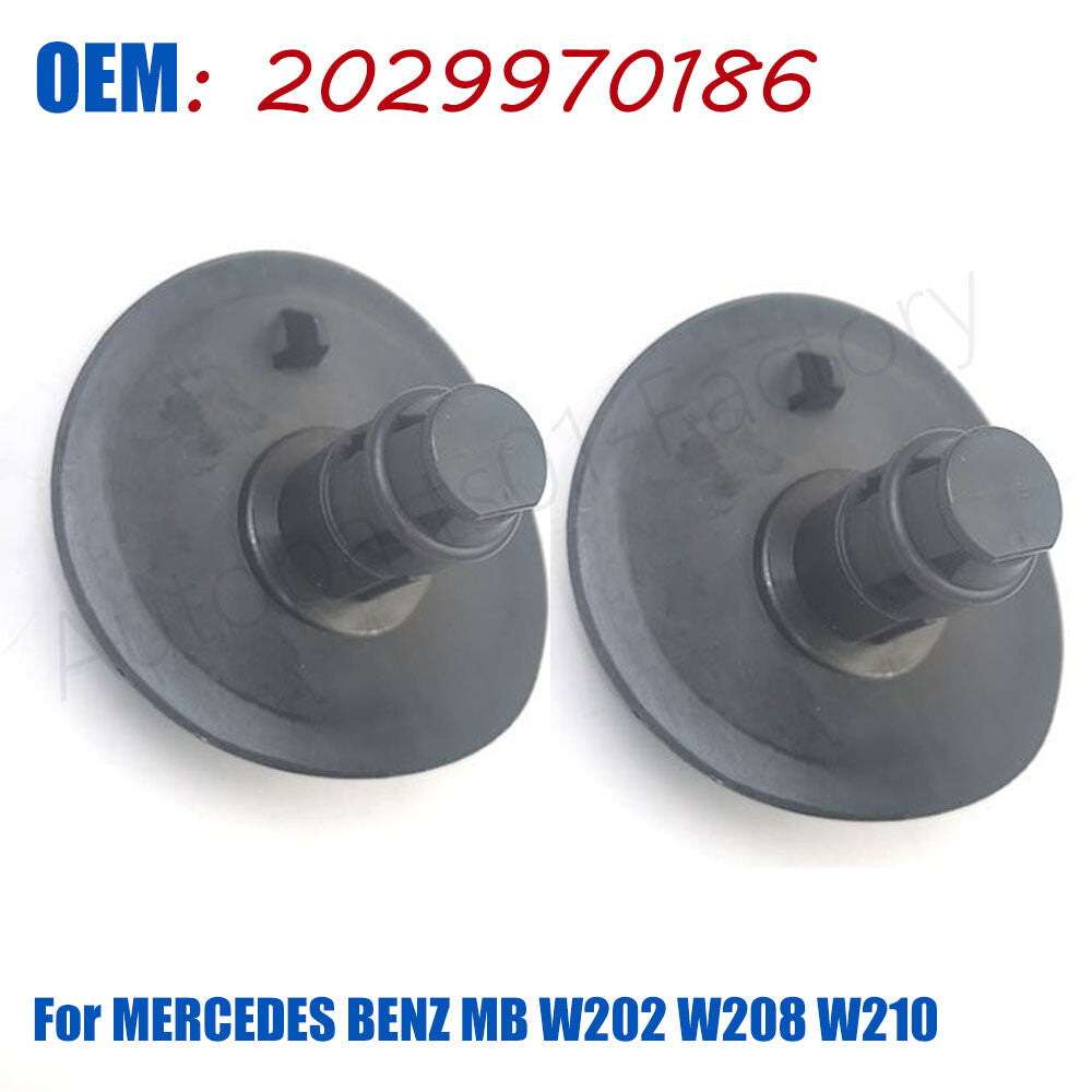 2PCS Jack Pad Plug Cover for Mercedes-Benz MB W202 W208 W210 C220 A2029970186