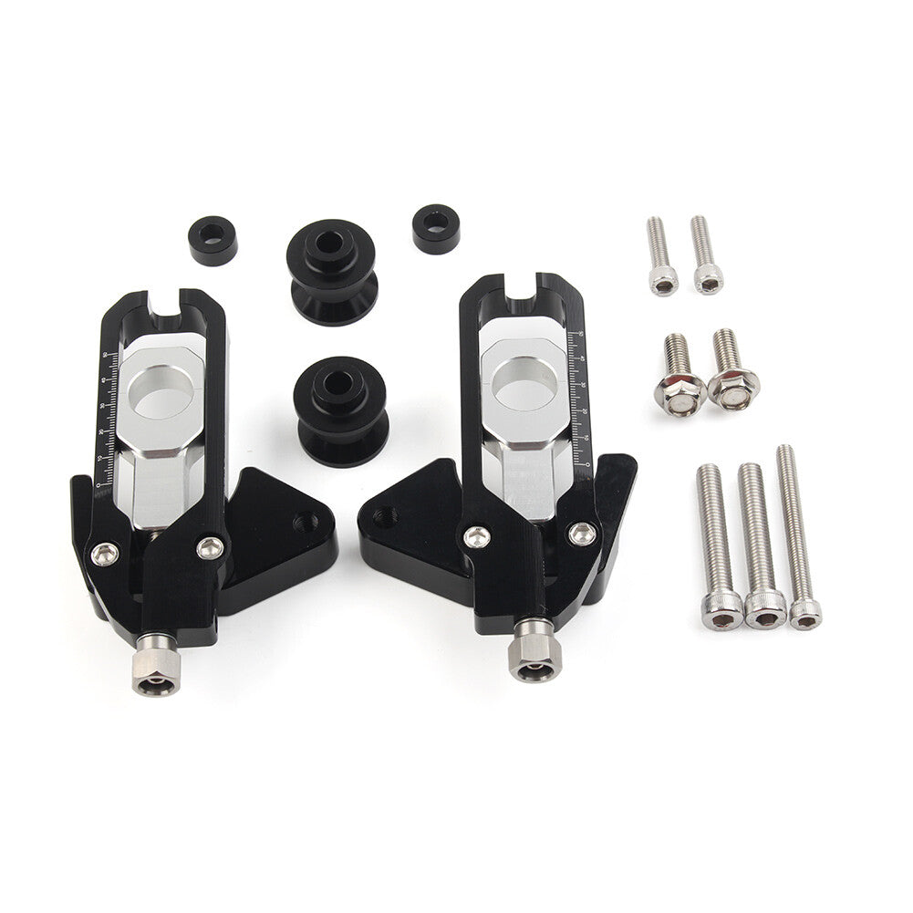 Fit for Honda CB650R CBR650R 2019-20 Chain Adjusters Tensioners Catena Spools Black