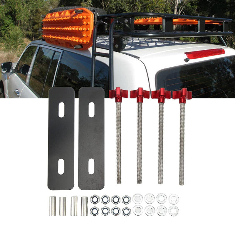 Traction Board Mount Pin Recovery Board Mounting For 4.72~6.69 Hole Spacing Red