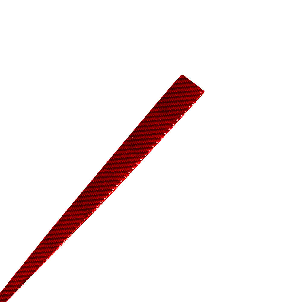 Red Carbon Fiber for Co -pilot Above glove Box Cover Trim for Chrysler 200 2011-2014