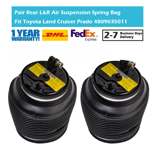 2PCS Rear Air Suspension Spring Bag Fit for Toyota for Land Cruiser Prado 4Runner 02-09
