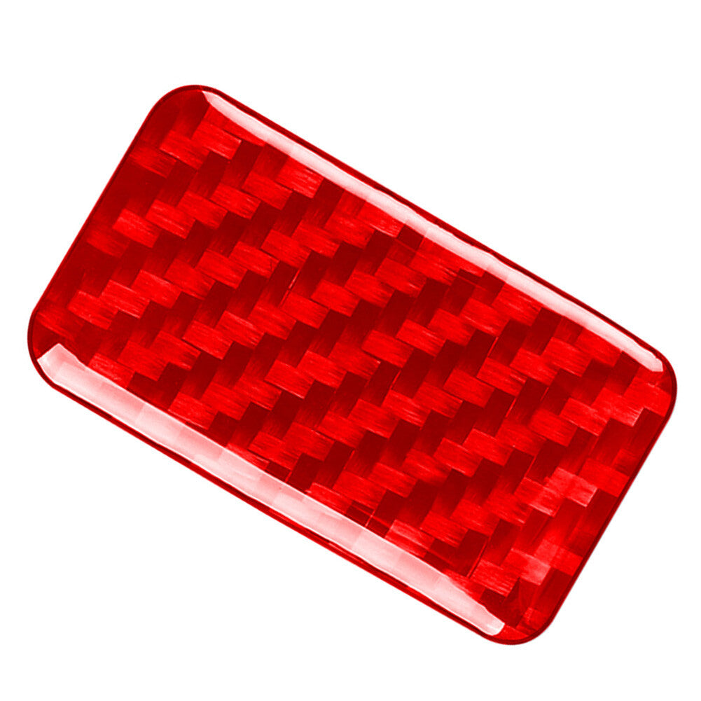 Interior Rear Console Insert Cover Trim for Volkswagen for Passat B5 2001-2005 Red