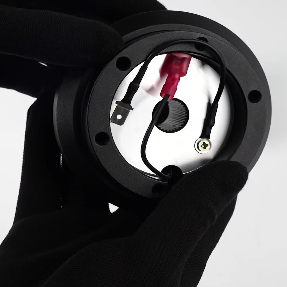190H Aluminum Steering Wheel 6-Hole HUB Adapter Kit for 87-91 Prelude