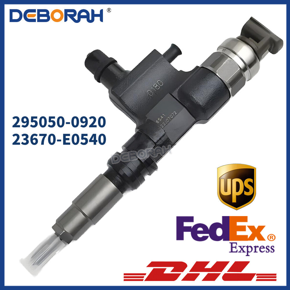 Common Rail Diesel Fuel Injector 295050-0920 23670-E0540 for Hino J05E Kobelco