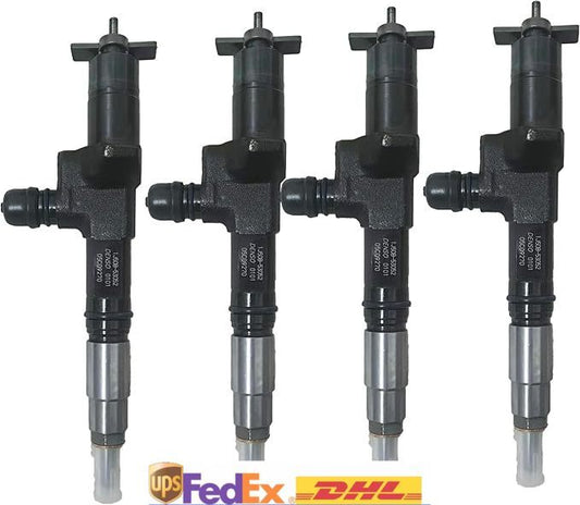 4XFuel Injector 295700-0100 1J508-53051 for Kubota V3800 Tier 4 Engine SVL95/97