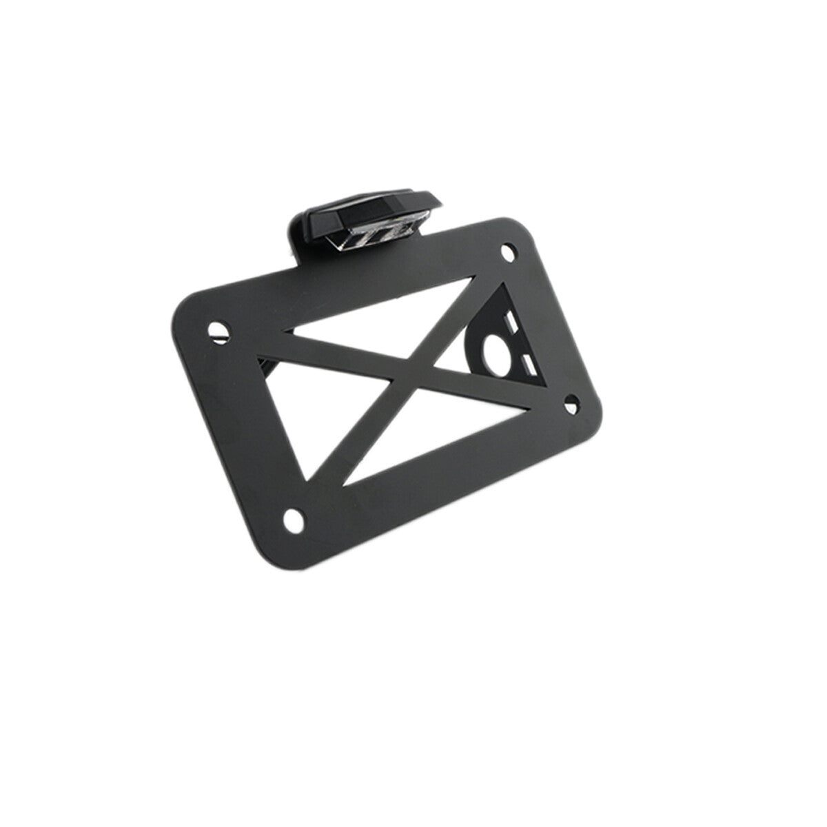 Suitable for Harley Chopper Bobber motorcycle side-mounted taillight and license plate bracket